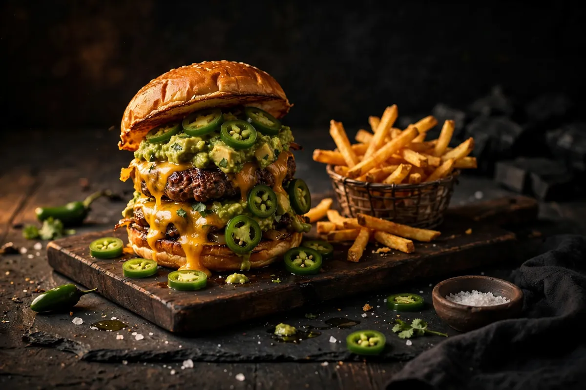 Mexican burger